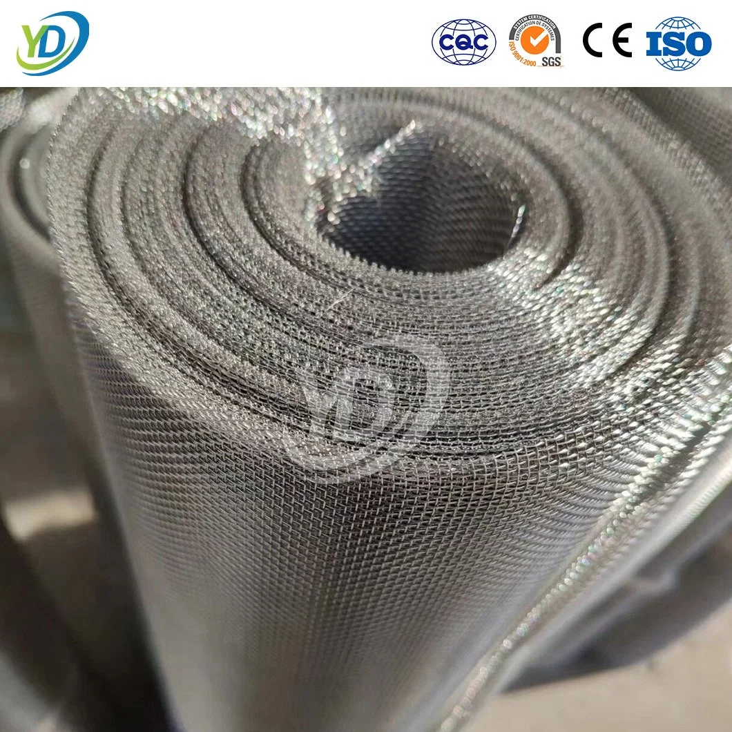 Yeeda Stainless Steel Ss Wire Mesh China Suppliers 0.05mm Stainless Steel Wire Mesh 0.3 -- 1 mm Diameter Window Fly Screen