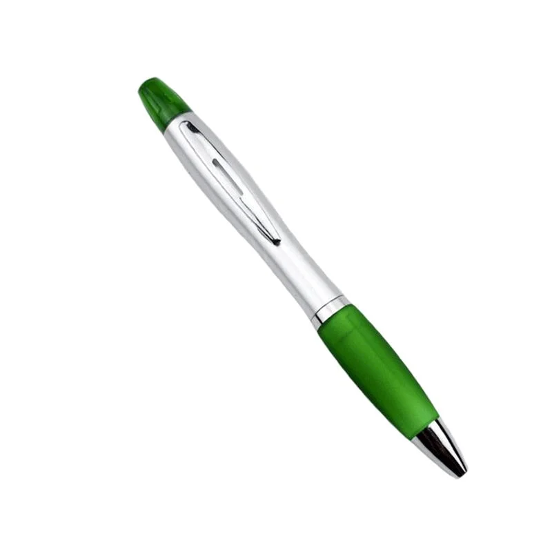 Promotional 2 in 1 Multifunction Plastic Ball Pen with Highlighter