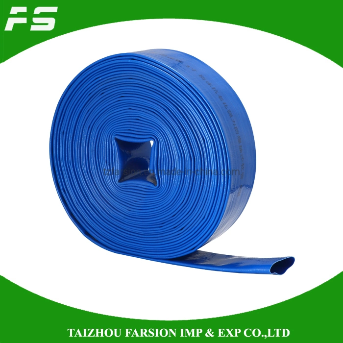 Flexible PVC Lay Flat Mine Watering Delivery Agriculture Suction Discharge Duct Hose Pipe