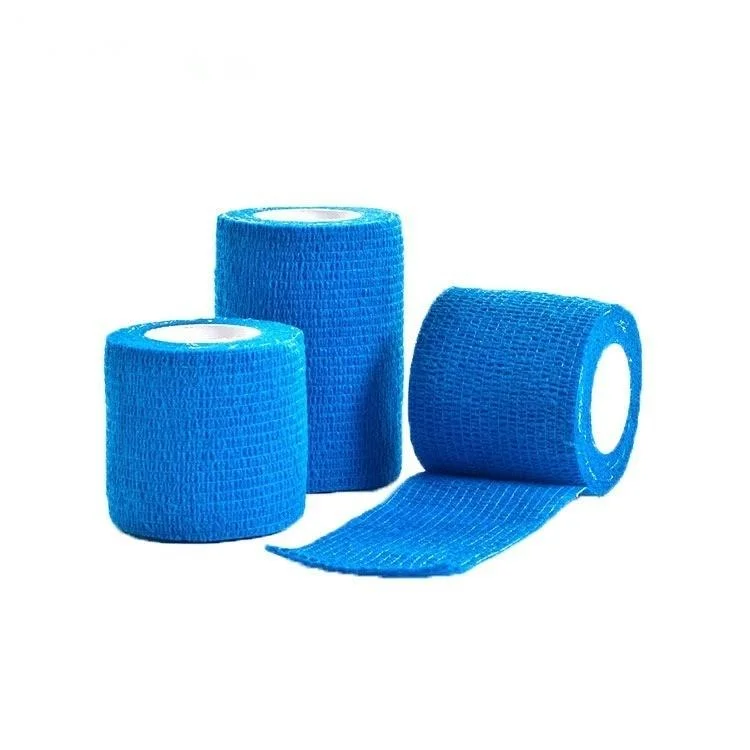 Self Sticky Adhesive Non Woven Elastic Cohesive Breathable Waterproof Wrap Bandage Tape for Medical Products