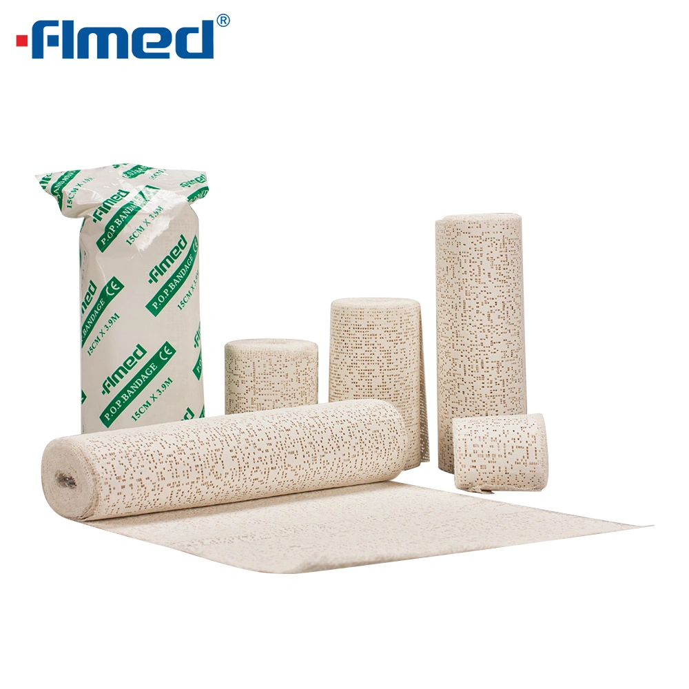 High quality/High cost performance  Pop Bandage (Plaster of Paris Bandage) Soft Rolls Cotton Pop Undercast Padding Orthopedic Cast Bandage China Wholesale/Supplier