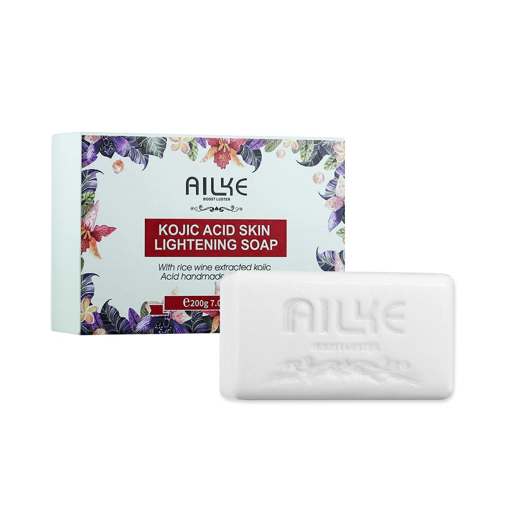 Wholesale 200 G Bath Bar Soap Skin Lightening Kojic Acid Whitening Soap