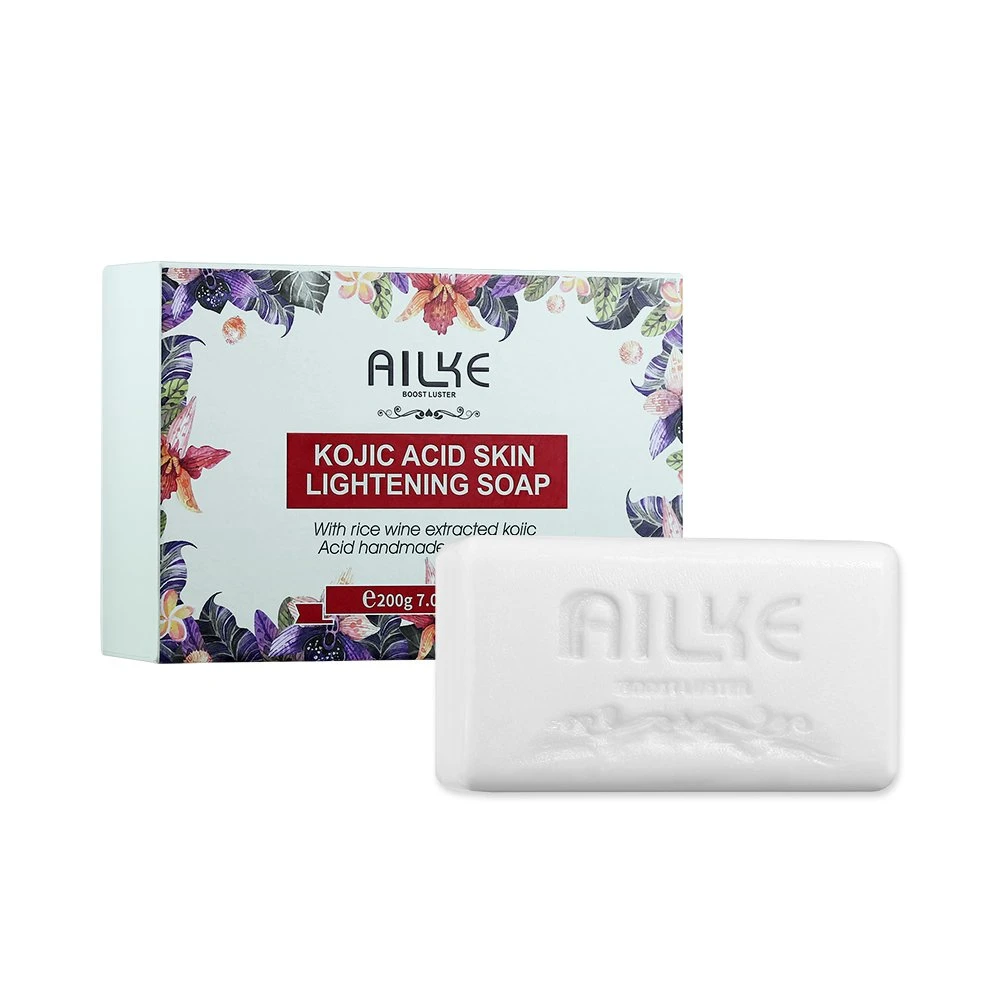 الجملة 200 G Bath Bar Soap Skin Lighting Kojic Acid تبييض الصابون