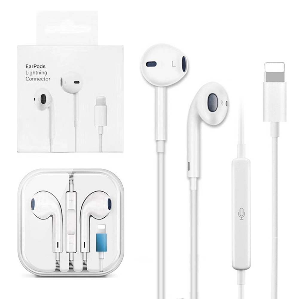 Original Earpods with Lightning Connector in-Ear Headphone Earbuds Headset for All Mobile Phone Accessories