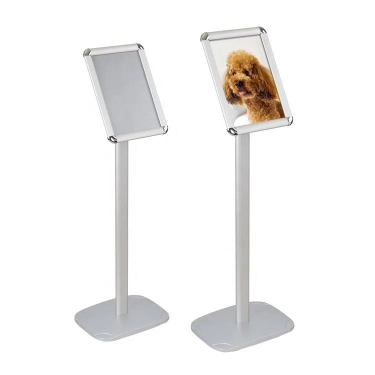 Outdoor Signs Aluminum A4 Menu Board Poster Display Stand