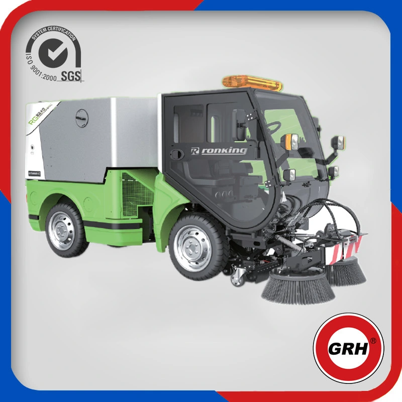 Steering Sweeper Cleaning Machine Street Road Sweeper for Parking Lot with CE