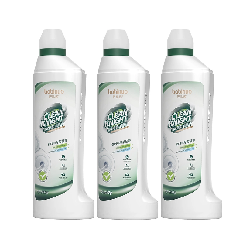 Fabricante de detergentes de limpieza en wc 650g*3 botellas al por mayor de limpiador de wc empotrado sólido bloque de la burbuja azul wc