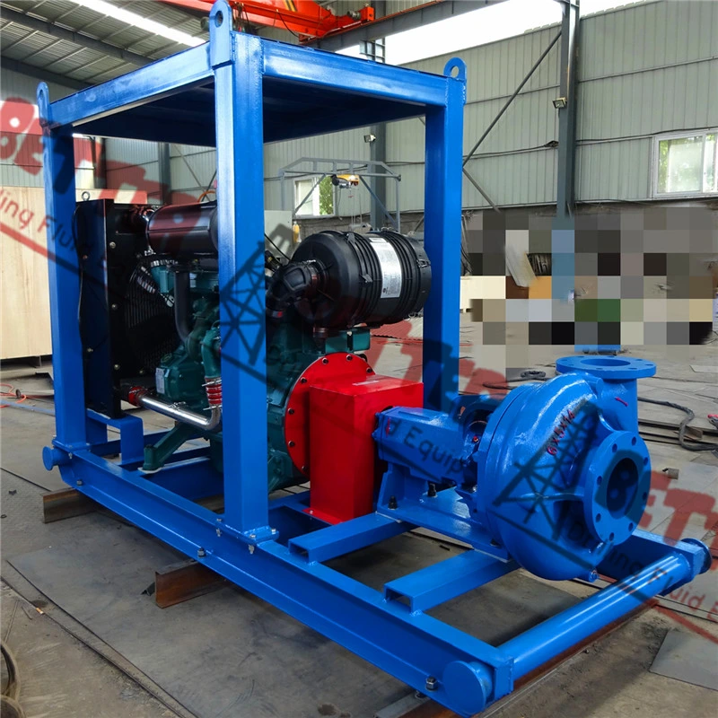 6X5X14 Mission Centrifugal Pump Skid Complete Diesel Engine Driven