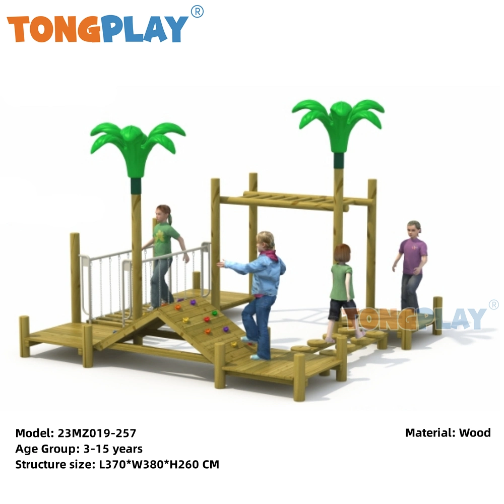 Standard Outdoor Children Single Plank Bridge Game Fitness Equipment