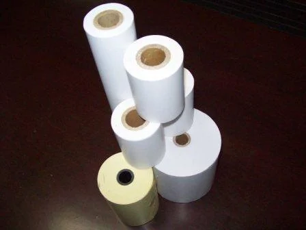 High White Thermal paper Rolls Used for Receipt in Banks, Shops, Telecommunications Ect.