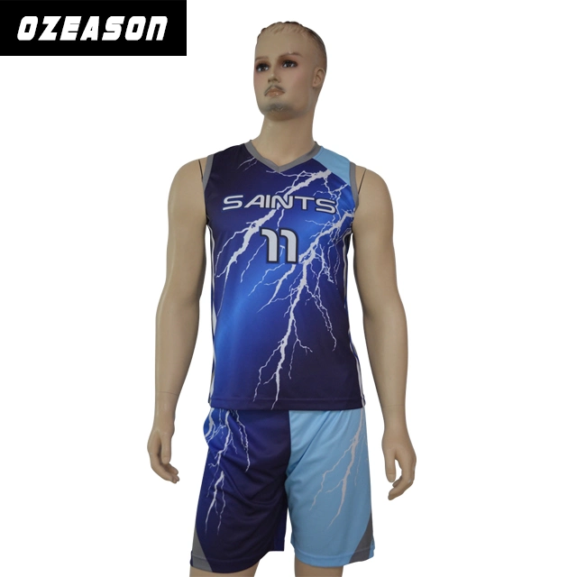 Atacado Custom Luxury 100% poliéster Jersey basquetebol bordado de alta qualidade Camisolas de basquetebol juvenil com costuras