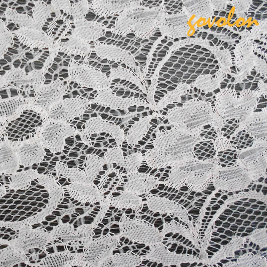 Fashion Textile Accessories Embroidery Cotton Lace Fabric
