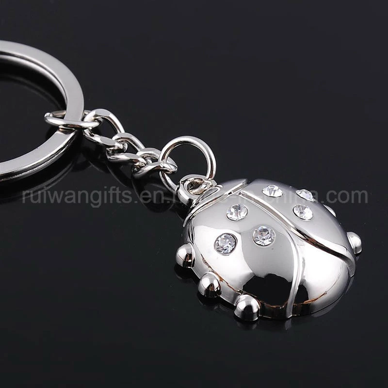 Wholesale/Supplier Metal Ladybird Keyring (MKC111)