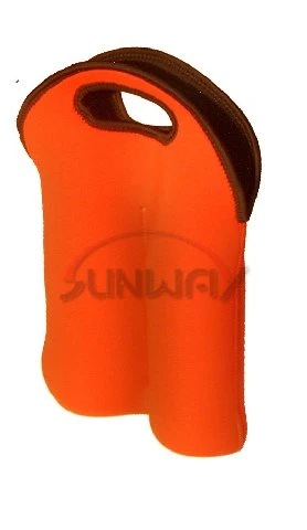 Neoprene 6-Pack Beer Bottle Tote Bag, Bottle Cooler Bag (BC0054)