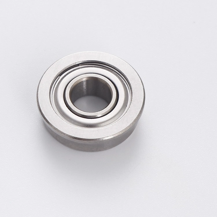 Stainless Steel Sealed Watertight Bearing Manufacturer 6.35*15.875*4.978mm Sfr4-2RS Stainless Steel Miniature Ball Bearing with Flange