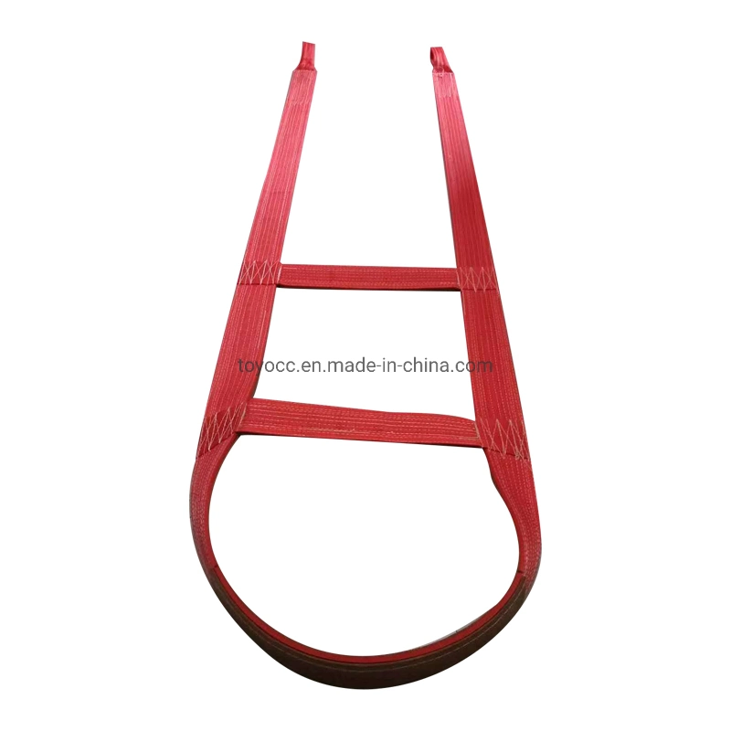 Colorful Lifting Glass Webbing Sling for Crane Lifter Wear Resistance Lifting Sling