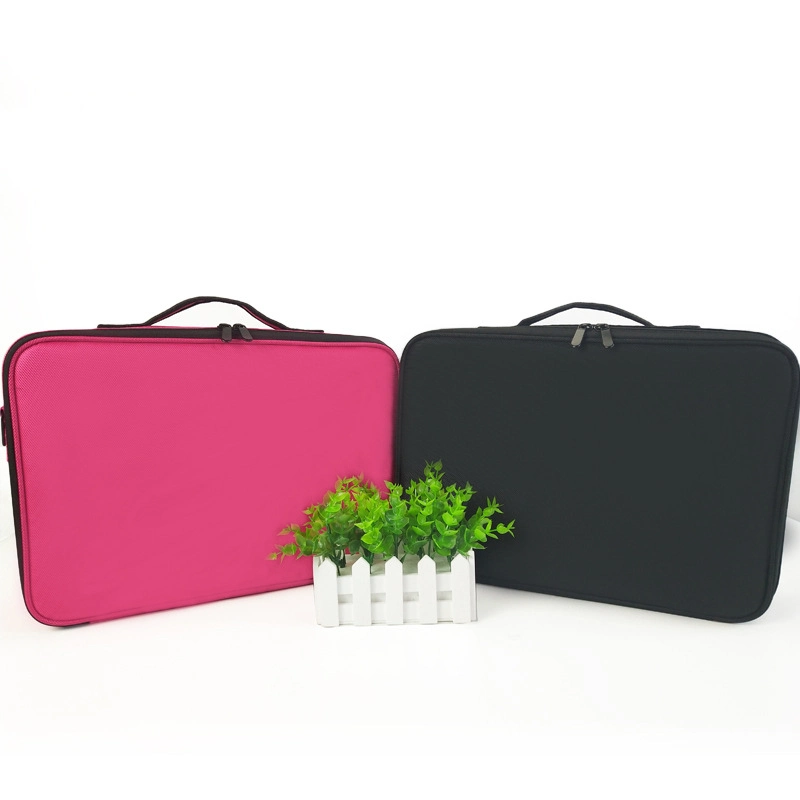 Professional Portable Large Cosmetic Bags Cases Beauty Makeup Storage Brush Box Case for Travel