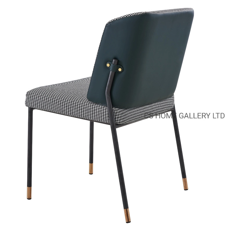 Office Furniture Upholstered Home Furniture High Back Metal Chair Modern Hotel Chair