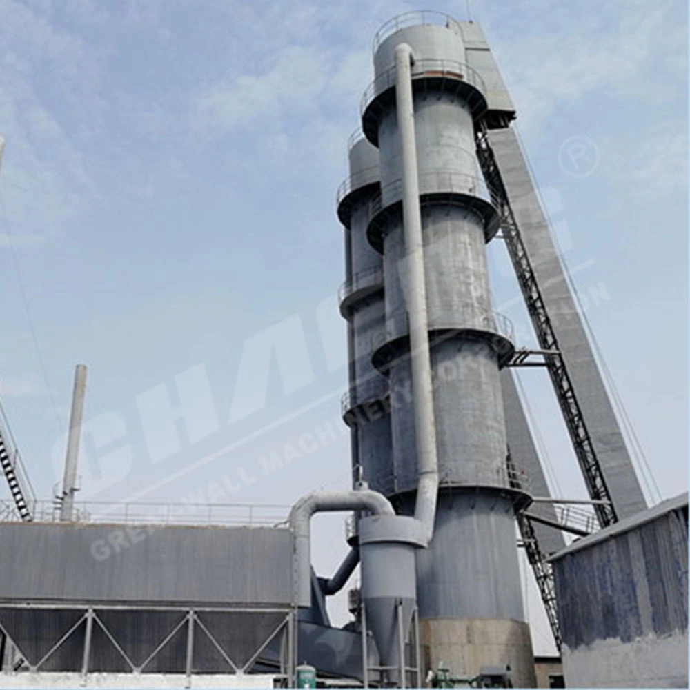 Lime Production Line Vertical Shaft Rotary Kiln From Chaeng