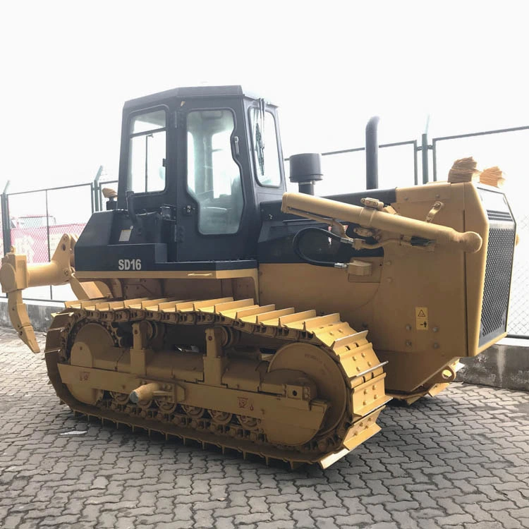 Shantui Good Condition Used for Sup-Swamp Dozer Tractor 160HP New Bulldozer with Multi-Attachment (SD16L)