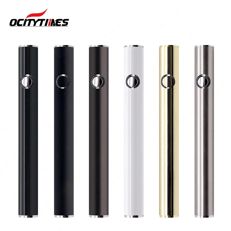 Ocitytimes 420 Wholesale 510 Thread Disposable Vape Pen E Cigarette Twist Battery Strong Preheat Adjustable Voltage Battery