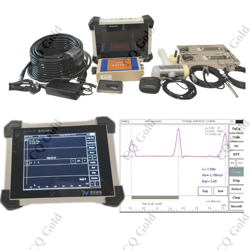 Pile Dynamic Load Testing Instrument High Strain Dynamic Load Tester Pile Driving Analyzer Deep Foundation High Strain Tester Pile Load Capacity Tester