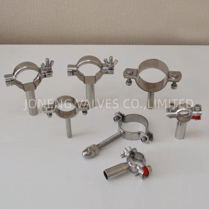 Stainless Steel Sanitary SMS ISO DIN Heavy Duty Tube Clamp with Screws