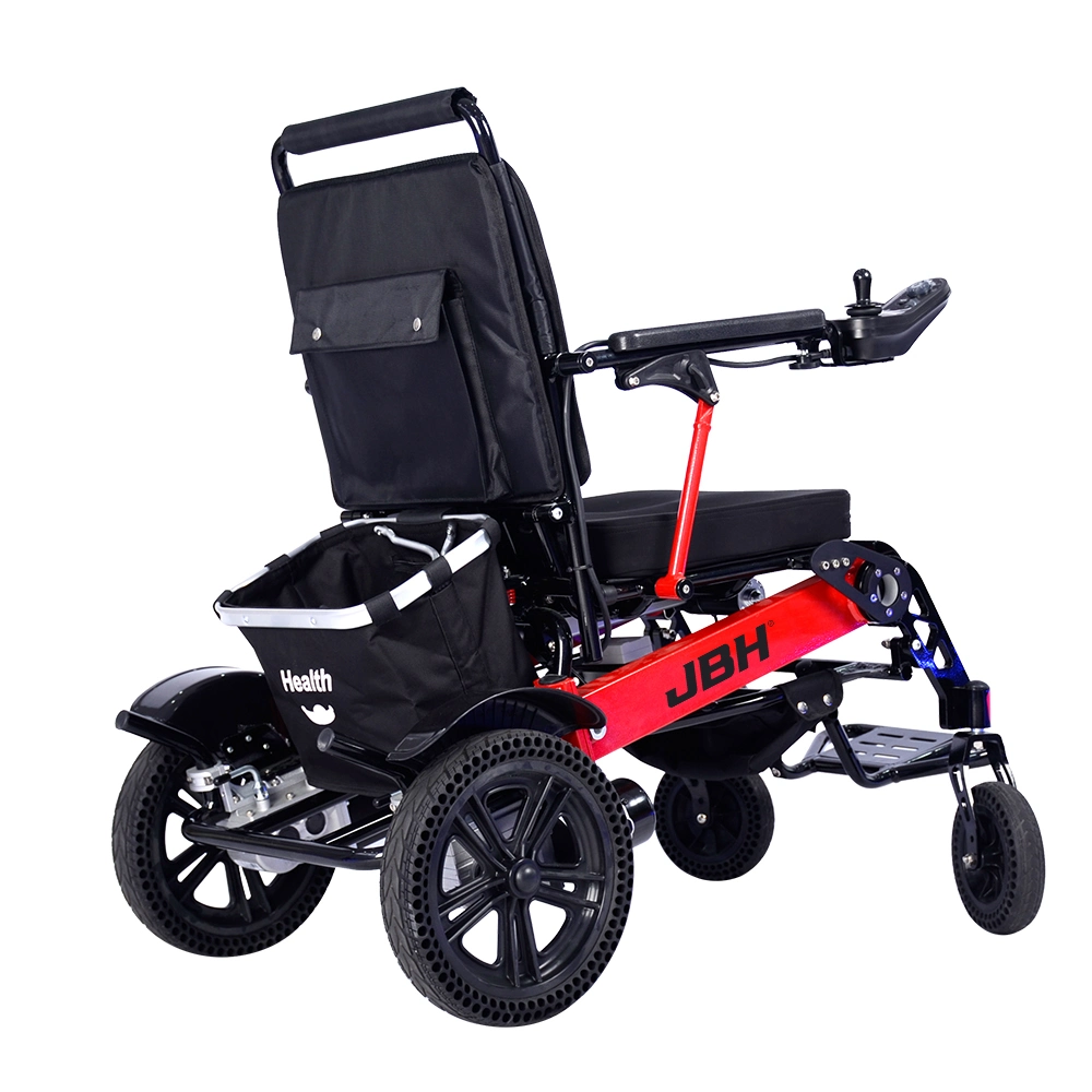 Easy Touch Button Electric Fold and Unfold Electric Power Wheelchair