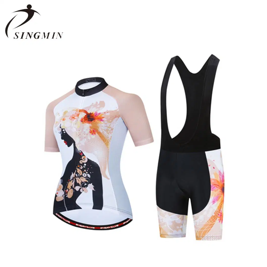 Wholesale Cheap Women Cycling Clothing Jersey Set Design Your Own Bicycle Wear