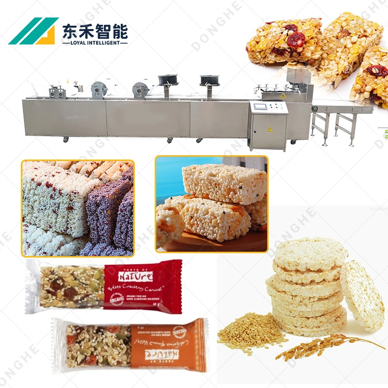 2023 China merienda nutritiva comida Barra de Cereal haciendo el equipo de la línea de procesamiento de la máquina