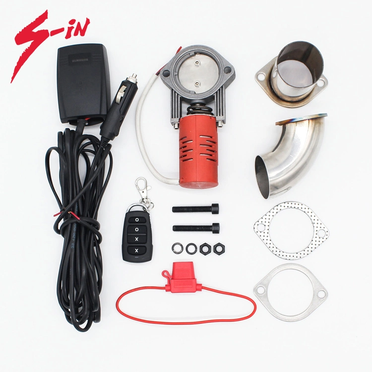 Auto Exhaust Cutout with Aluminium Alloy Electric Valve for Racing Car Performance