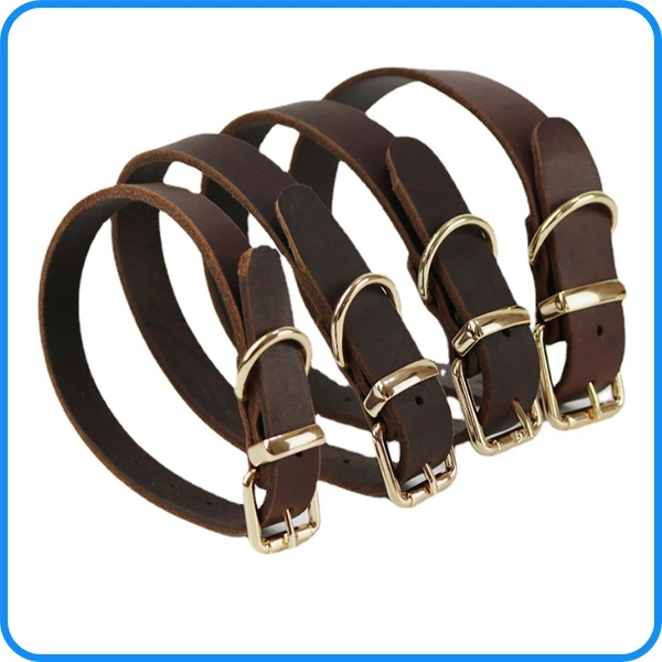 Pet Product Leather Pet Dog Collar Factory Wholesale/Supplier