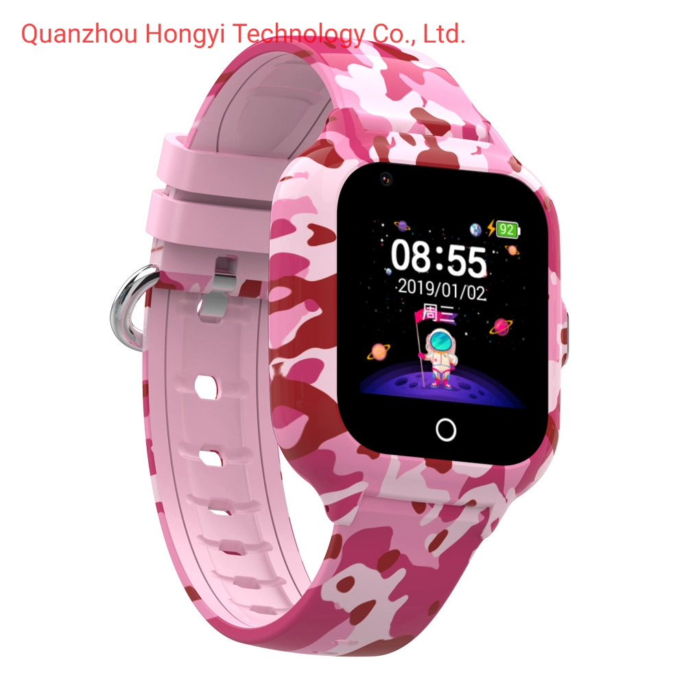 2022 Nuevo producto Smart Kids reloj teléfono inteligente de seguimiento de la LBS Anti-Lost Pulsera Reloj de pulsera GPS 2g para niños