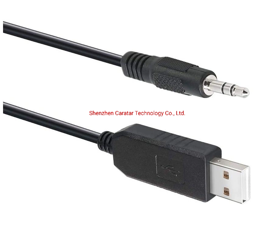 USB to Uart Cable Supports +3.3V Uart Signals 3.5mm Audio Jack