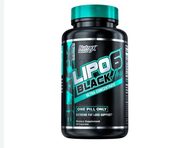 Nutrex Research Lipo-6 Black Hers Ultra Concentrate Weight Loss Pills for Women Fat Burner, Appetite Suppressant, Metabolism Booster for Weight Loss + Hair,