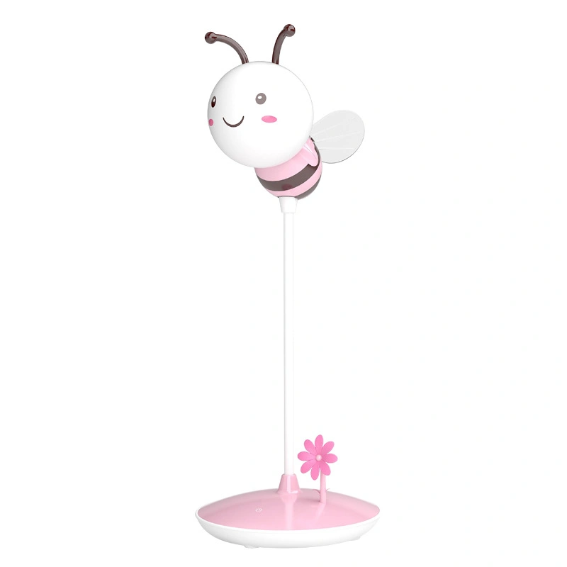 Flexible Bee Shaped LED Night Light Gift Baby with Brightness Adjustable and Auto Timer