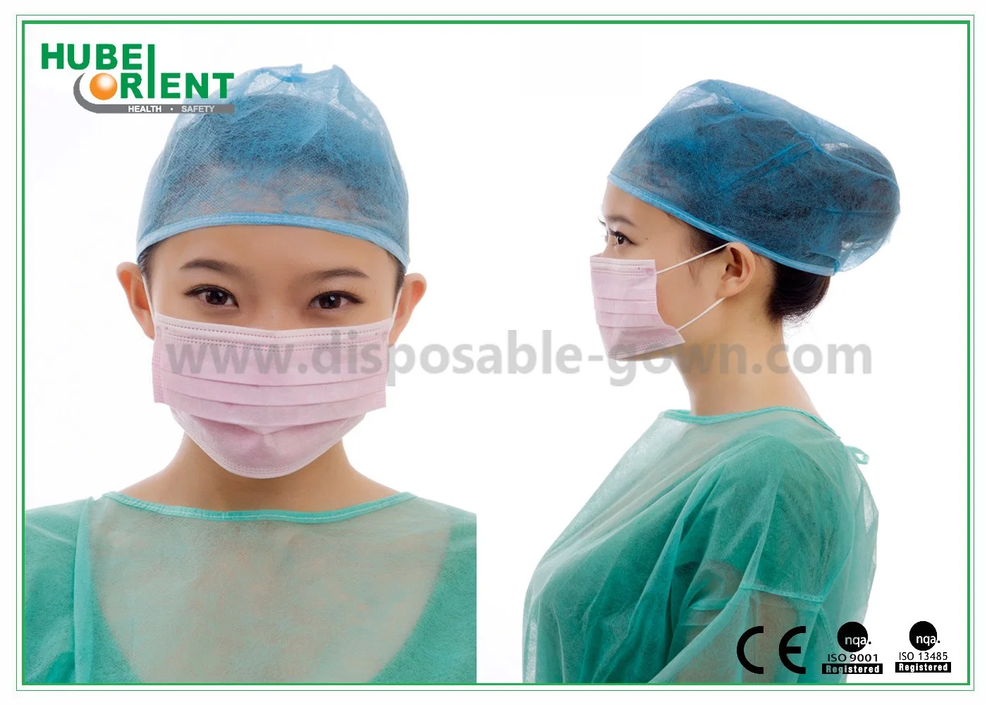 Одноразовые медицинские Non-Woven ежедневно использовать маску для лица с больницы Earloop использовать хирургические маску для лица
