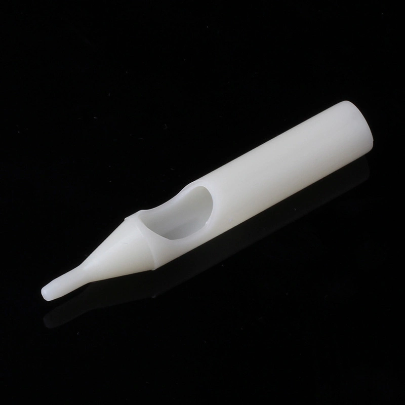 Professional Disposable White Plastic 3r 5r 7r 5f Tattoo Nozzle Tips for Tattoo Standard Needles