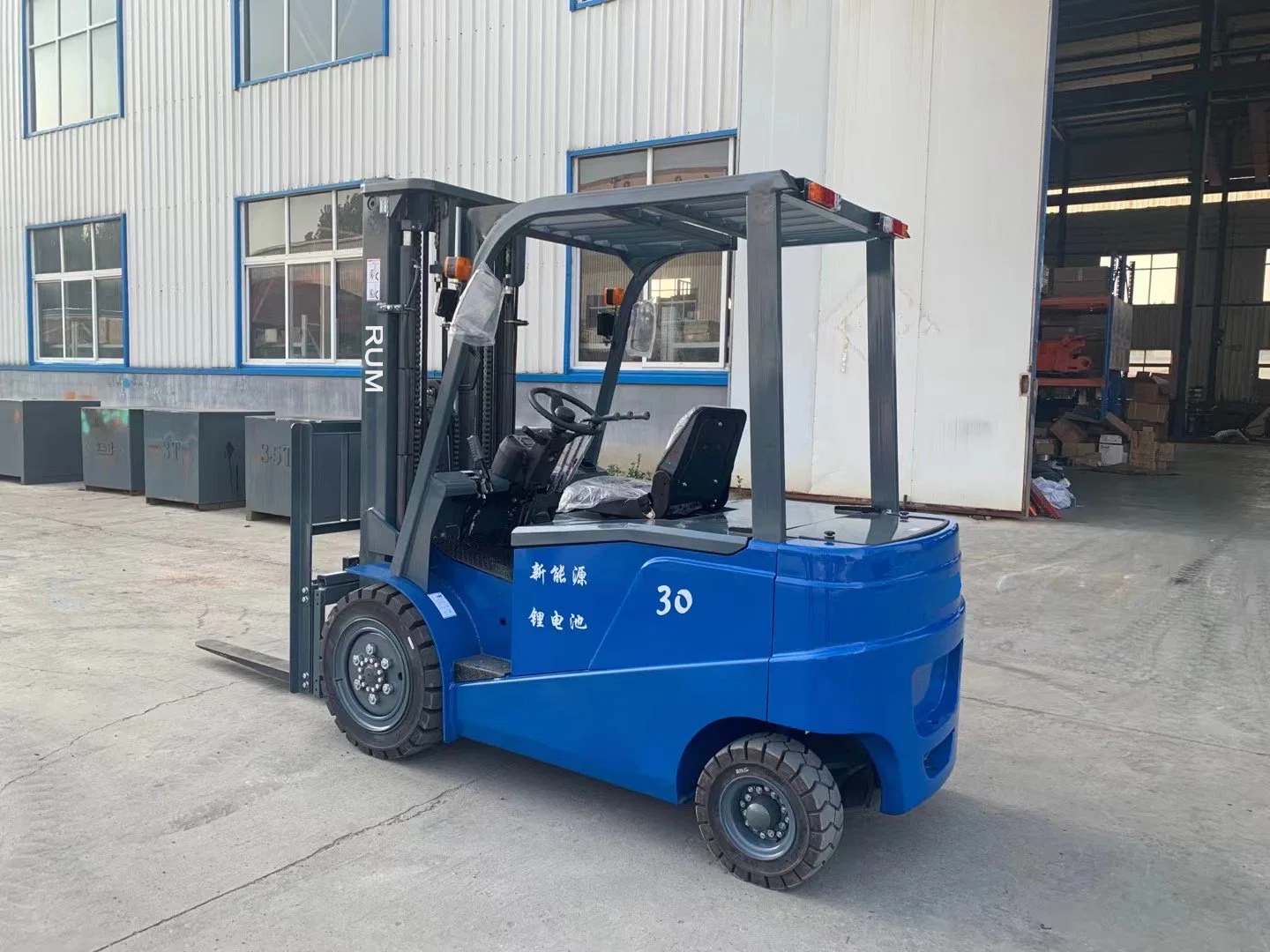 Fb30 Electric Forklift with DC Motor Lifting