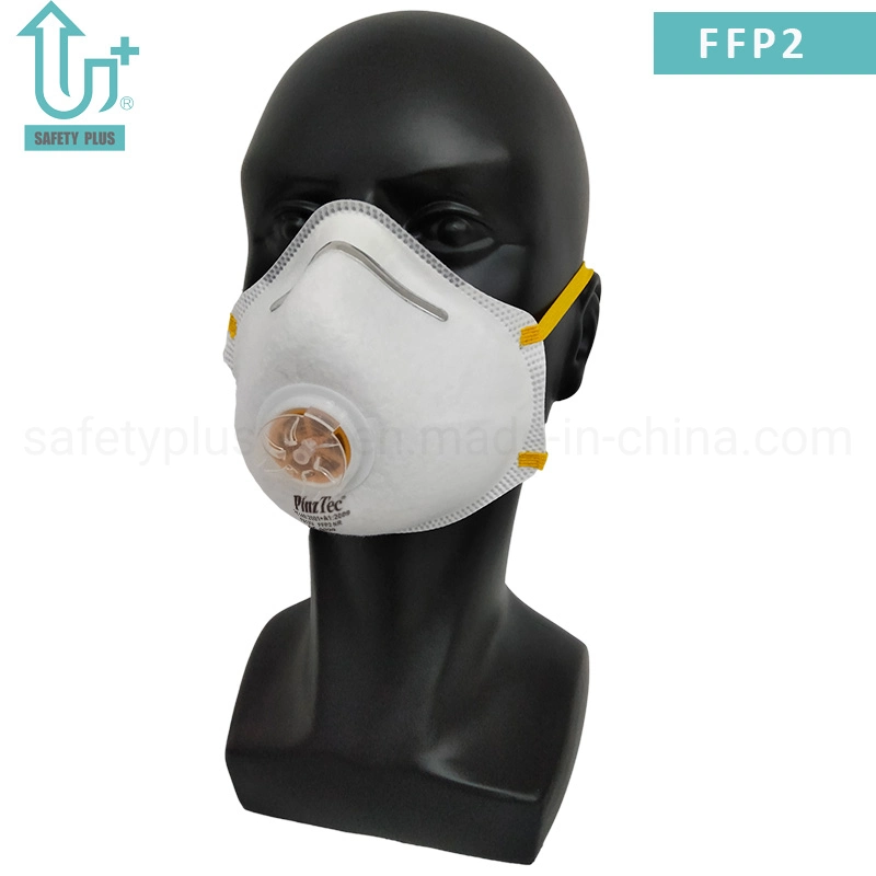 Directement du fabricant, fourniture de masque respiratoire FFP2 de protection contre les particules de poussière avec valve d'expiration.