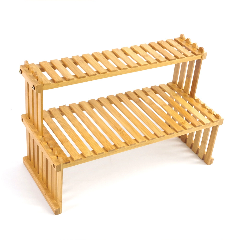 Display Bamboo Spice Rack Stand Type Bamboo Rack