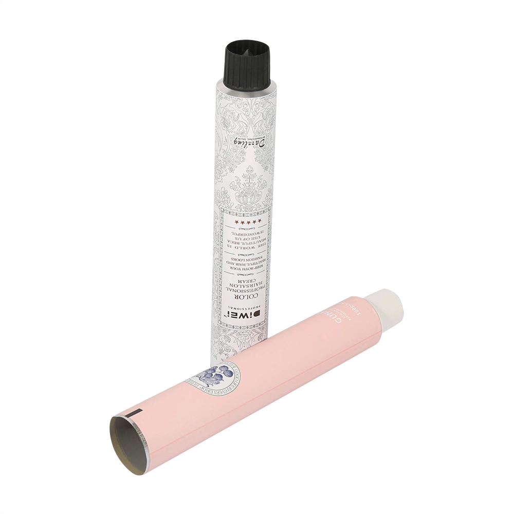 Soft Aluminum Paint/Glue/Hair Color/Cosmetic Packaging Tube