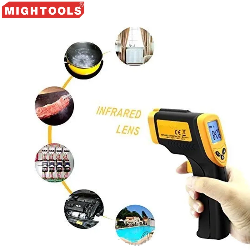 Infrared Thermometer 1080, Heat Temperature Temp Gun