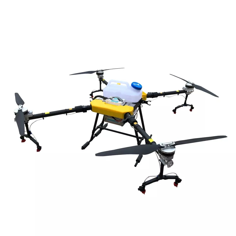 17L 4 Axis K++ GPS Agri Drone Sprayer Drone Pertanian Frame Pesticide Seeds Spreader Sowing Agricultural Drone