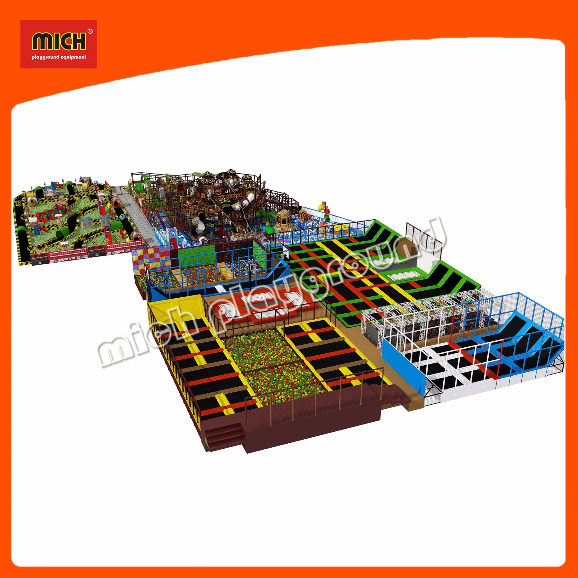 Mich Professional Indoor Amusement Equipment for Kids