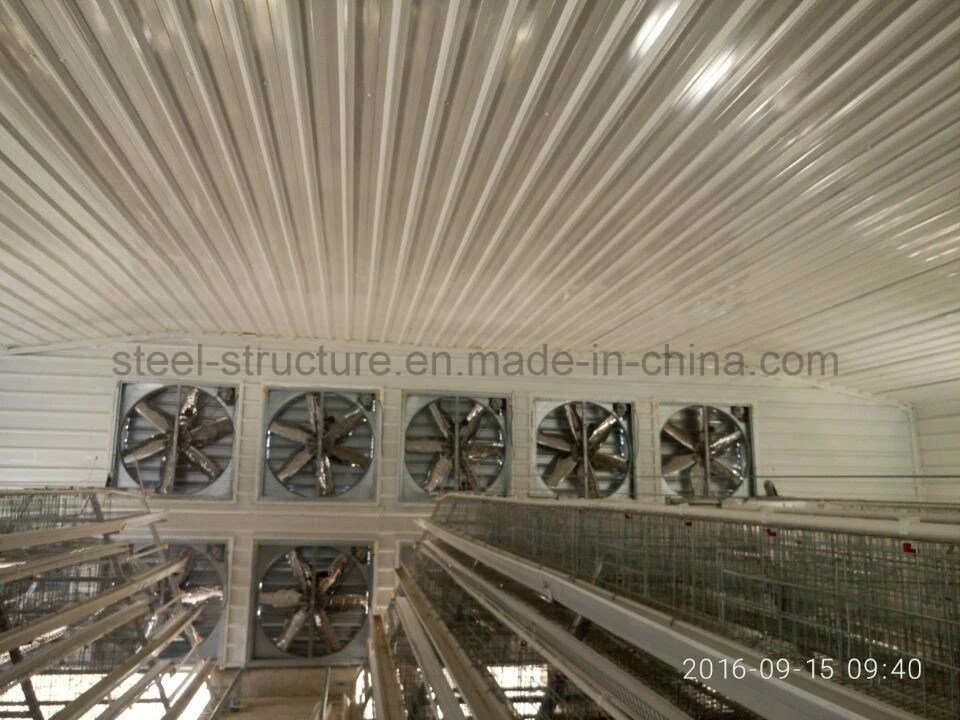 Prefabricated Customized Light Steel Structure Buidling Poultry Chicken Coop Shed