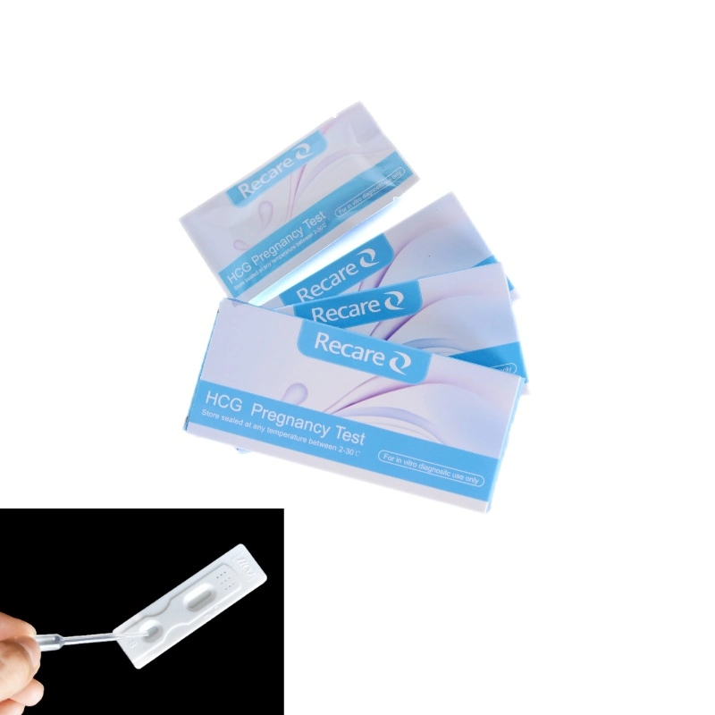 China Supplier Early Kit Self-Testing Baby Check Cassette High Accuracy HCG Pregnancy Test