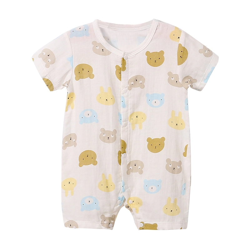 Summer Newborn Baby Rompers Baby Boys Girls Comfortable Jumpsuit Clothes
