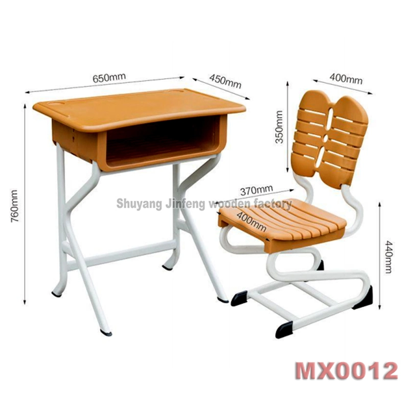 Mx0006 Furniture Height Adjustable School Desks and Chair Set