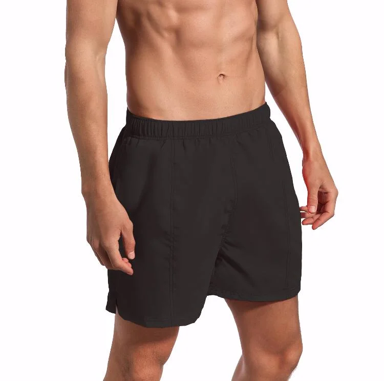 Custom Wholesale/Supplier Summer Beach Running Elastic Waist Polyester Gym Mens Beach Short